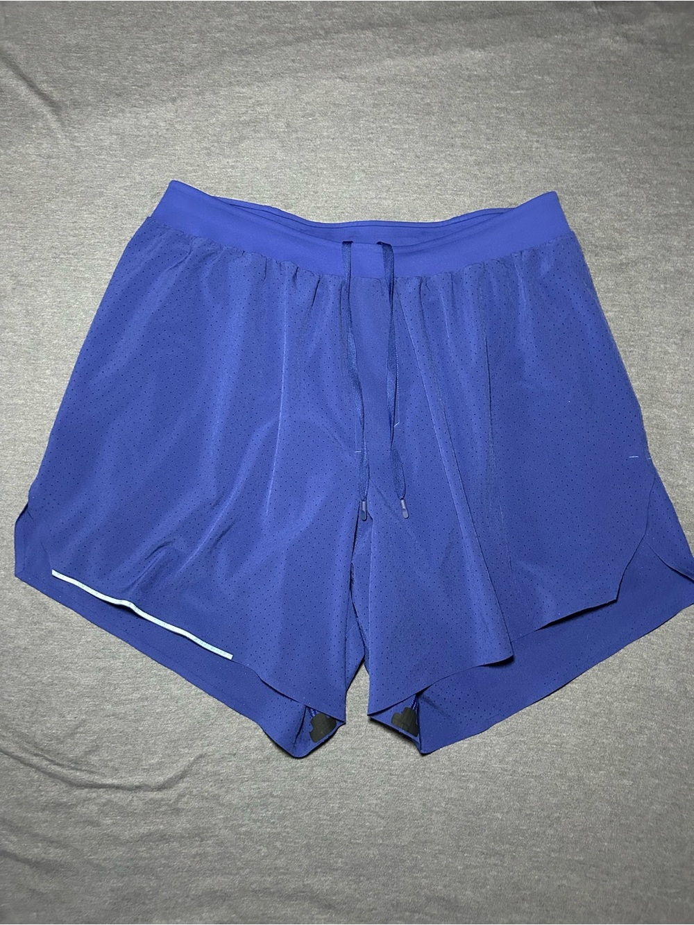 Lululemon Men's Blue Athletic Running Shorts - Lightweight Performance
